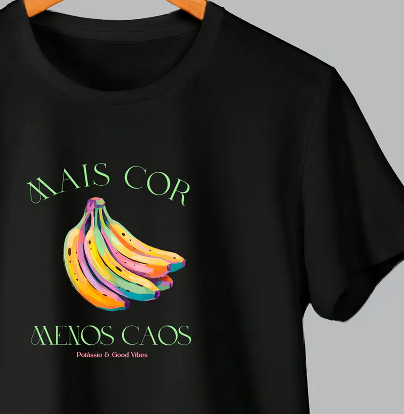 mais cor, menos caos