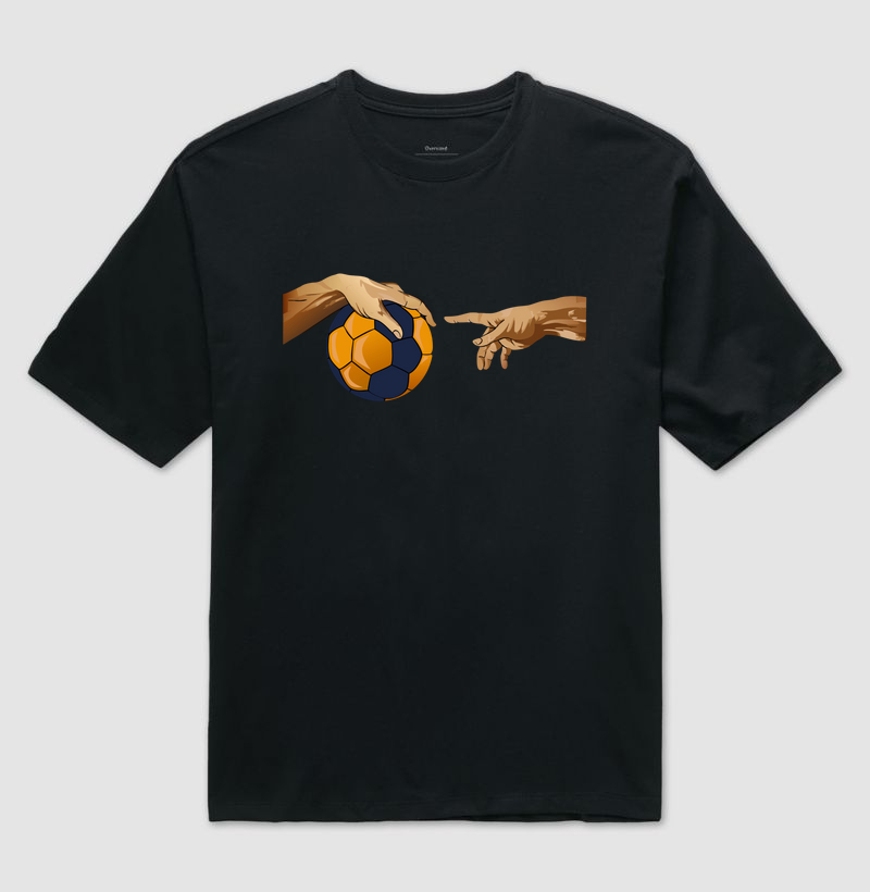 Camiseta Oversized de Handebol - O Dom do Handebol - EDIÇÃO LIMITADA