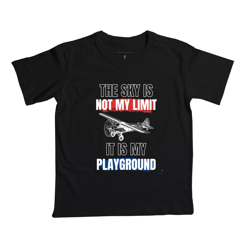 Camiseta Infantil - The Sky is my Playground