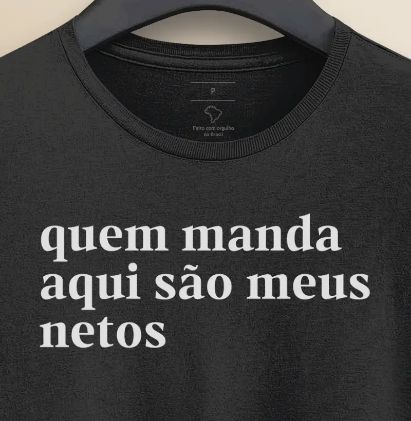 Quem manda aqui são meus netos