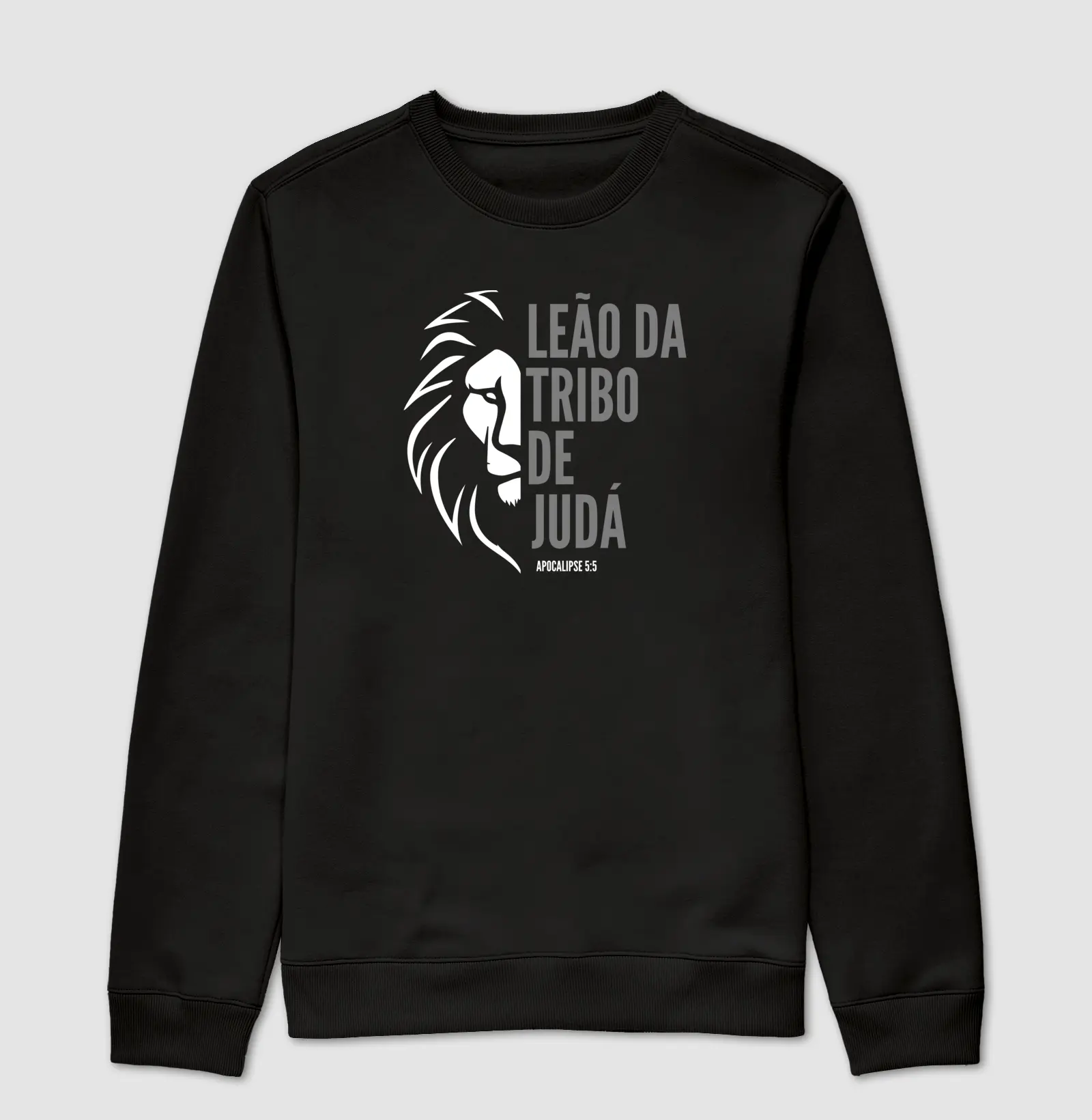 Moletom unisex - Leão da Tribo de Judá