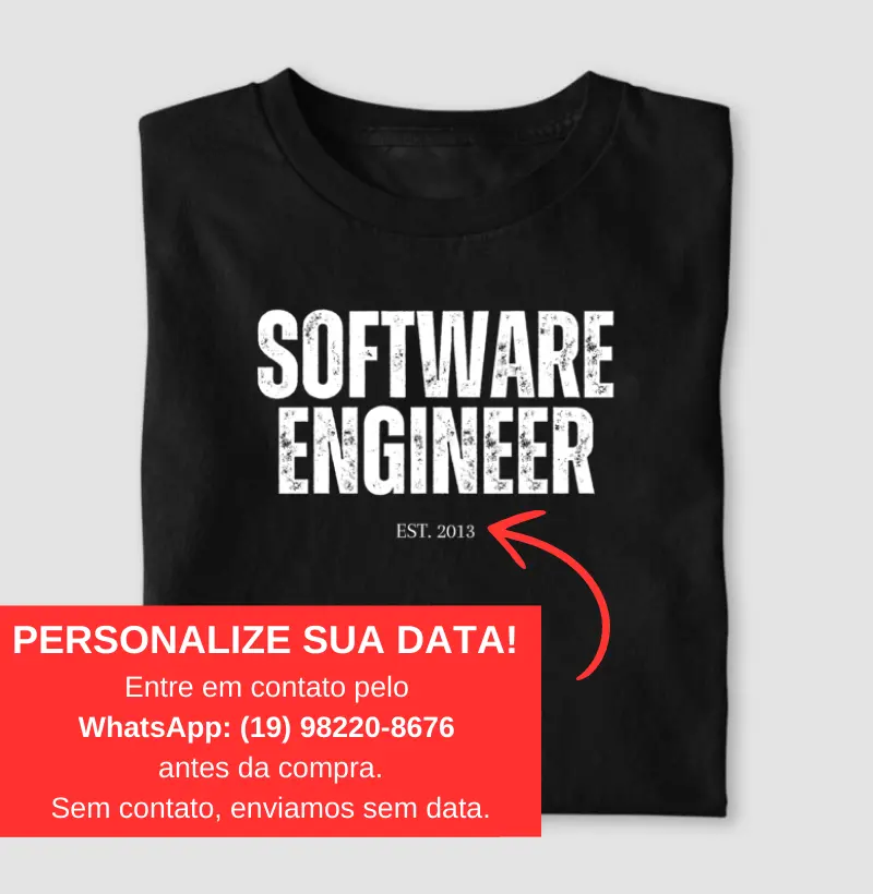 Software Engineer: EST. [Sua data]