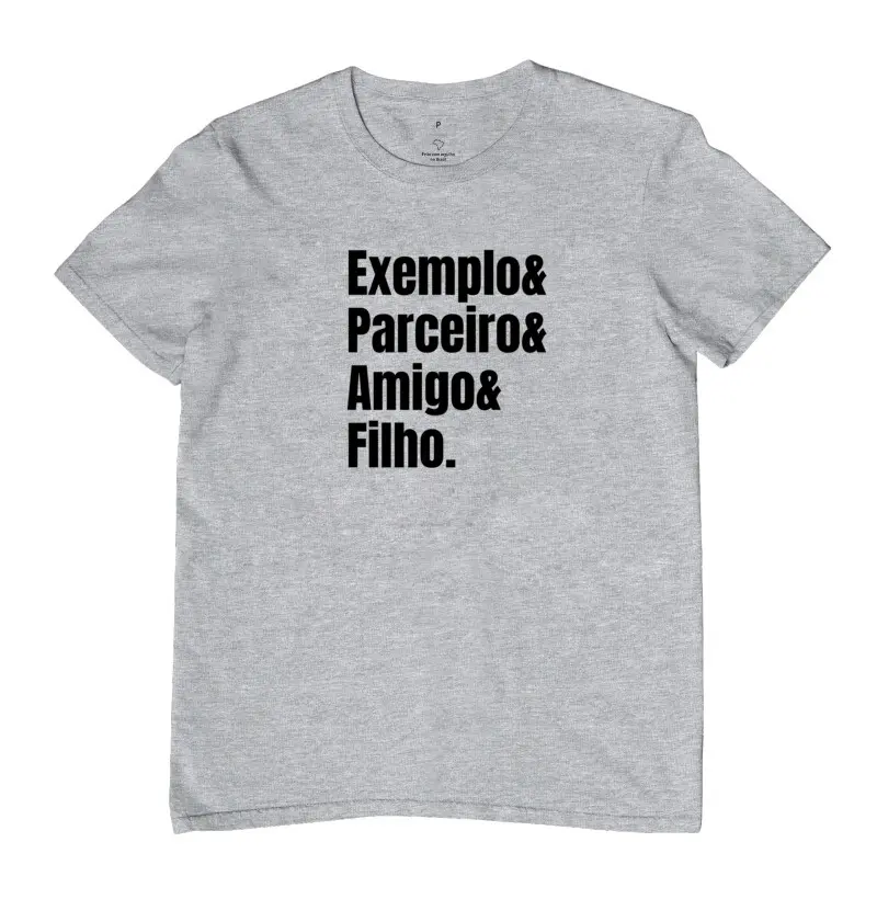 Camiseta Filho Exemplo