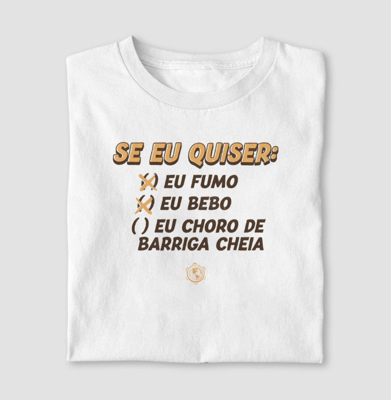 se eu quiser...
