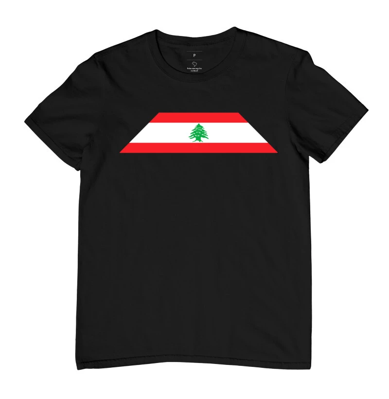 Líbano bandeira estilizada