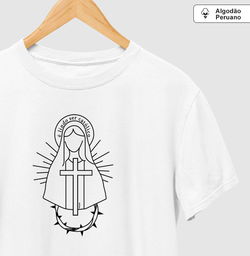 Camiseta Algodão Peruano Católico