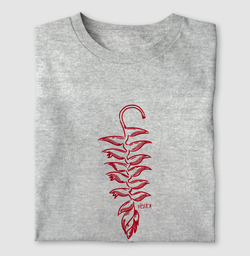 Flor de bananeira linhas