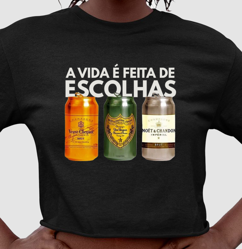 A vida é feita de escolhas -> Latas