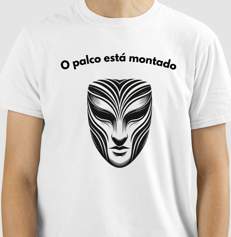 O palco está montado