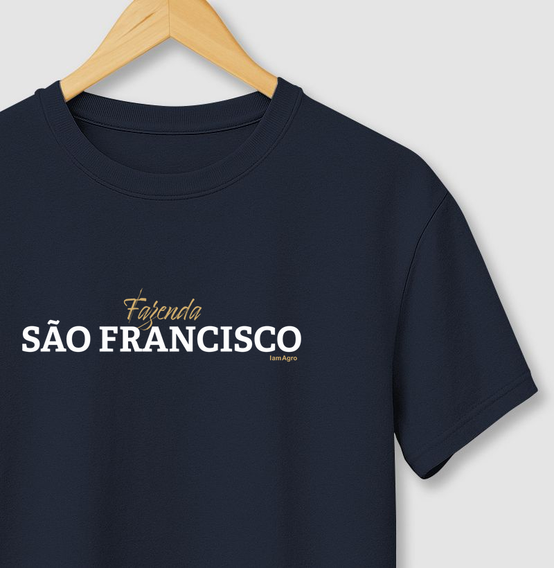 Camiseta Fazenda São Francisco - Coleção Fazendas