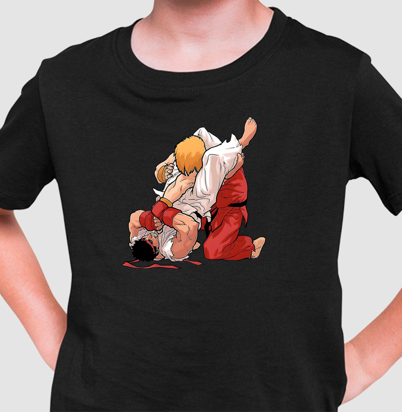 Camiseta Infantil Jiu Jitsu Street