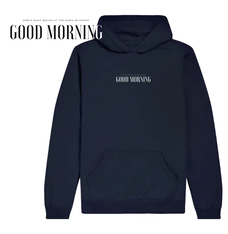 Moletom Masculino Morning Etheris Capuz - Marinho