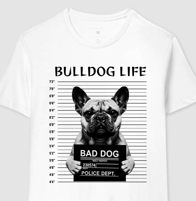 T-Shirt BULLDOG LIFE art