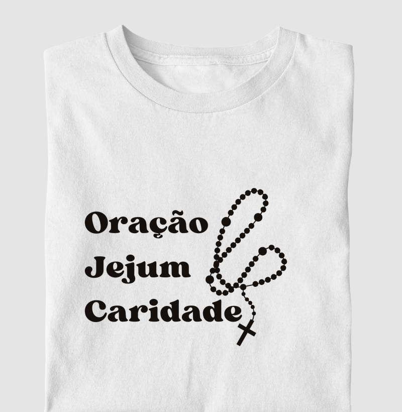 ORAÇÃO JEJUM E CARIDADE