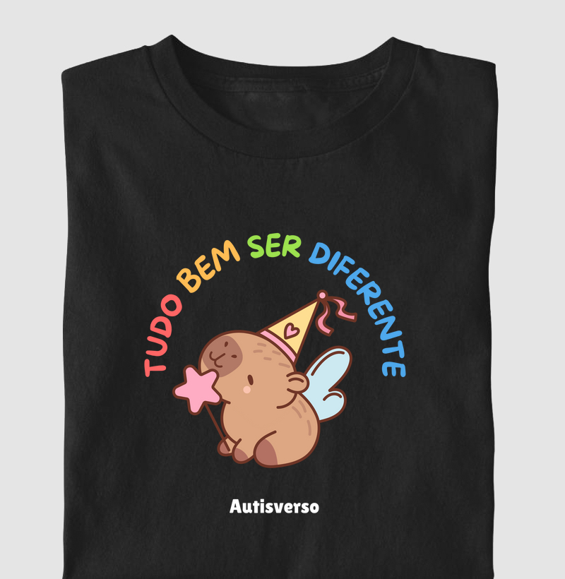 Tudo bem ser diferente - Capivara Fada