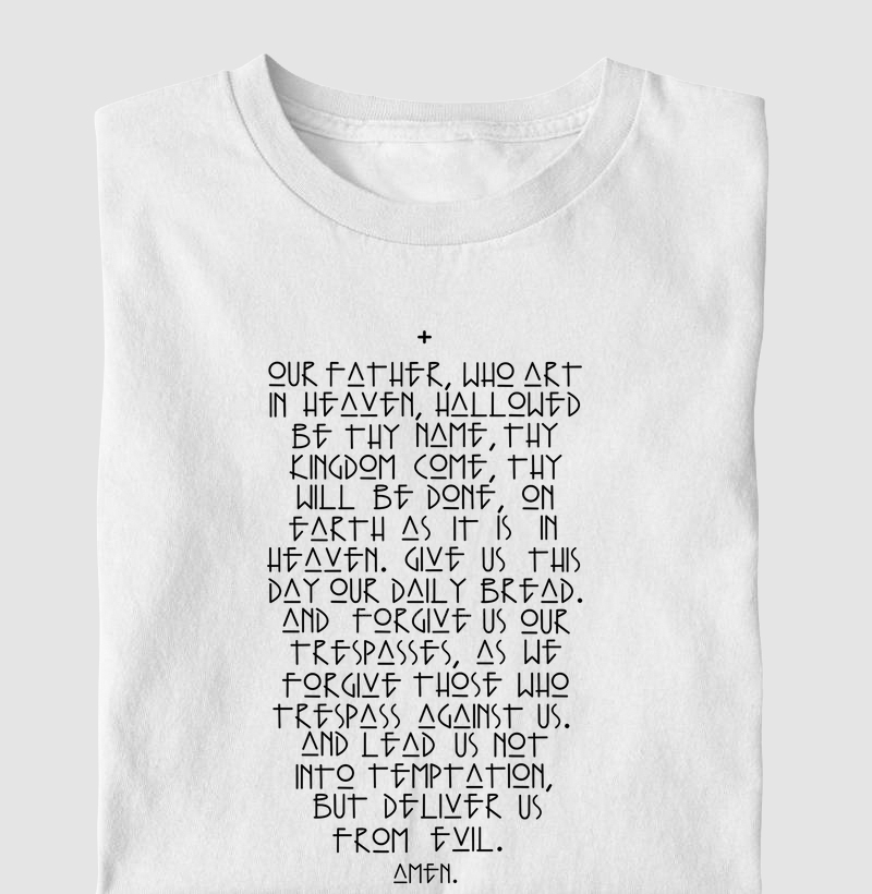 Camiseta Pai nosso