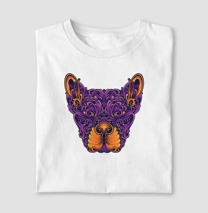 Bulldog Francês Arte Zen