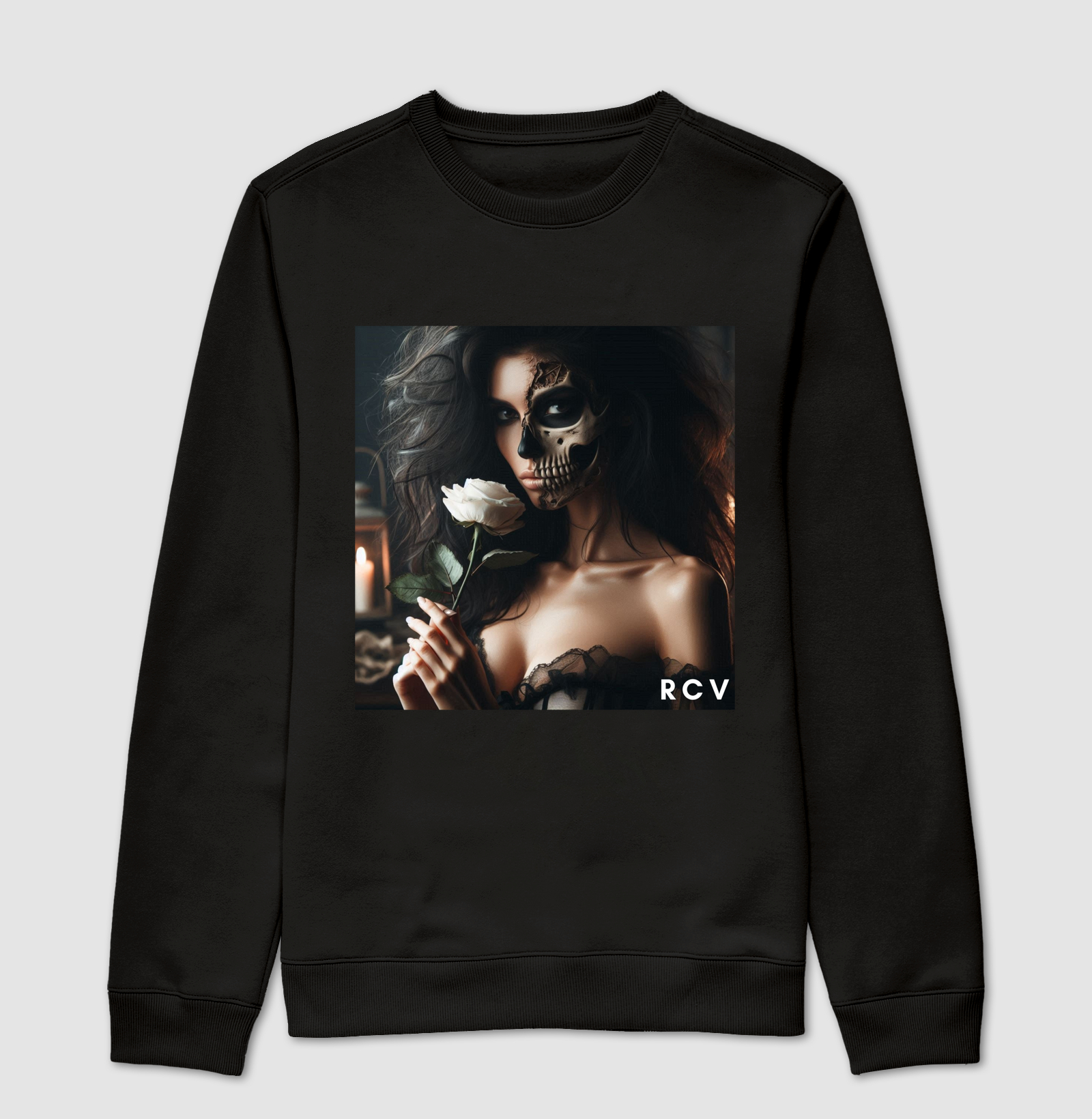 Camiseta RCV Rosa Caveira Mística