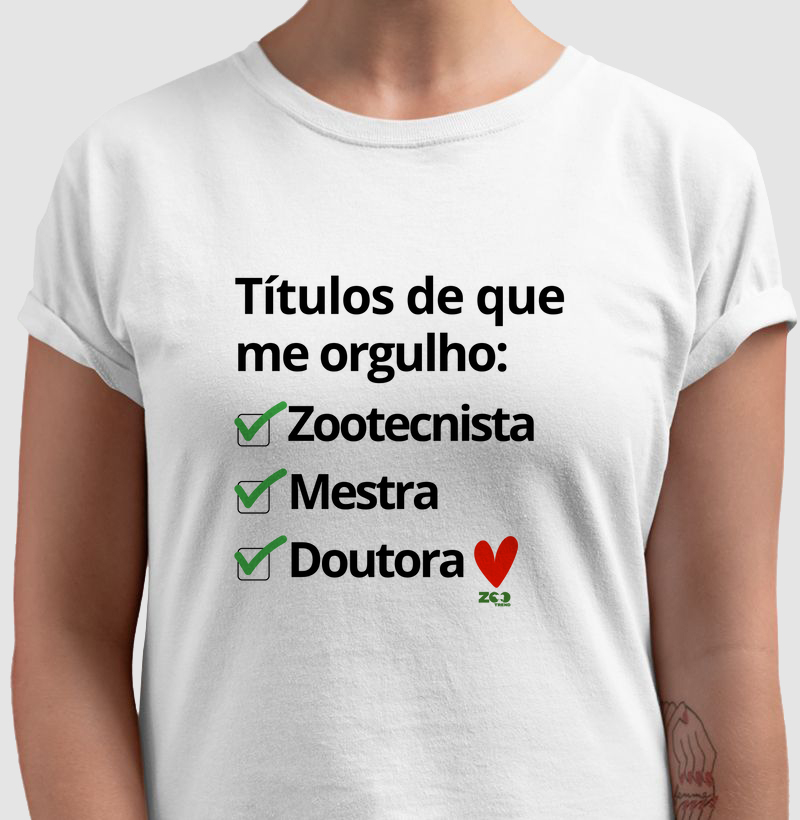 Zootecnista,mestra, doutora