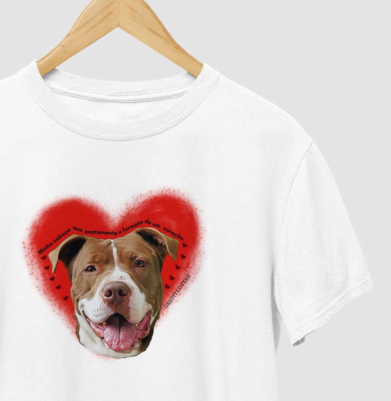 MINHA CABEÇA TEM EXATAMENTE O FORMATO DE UM CORAÇÃO