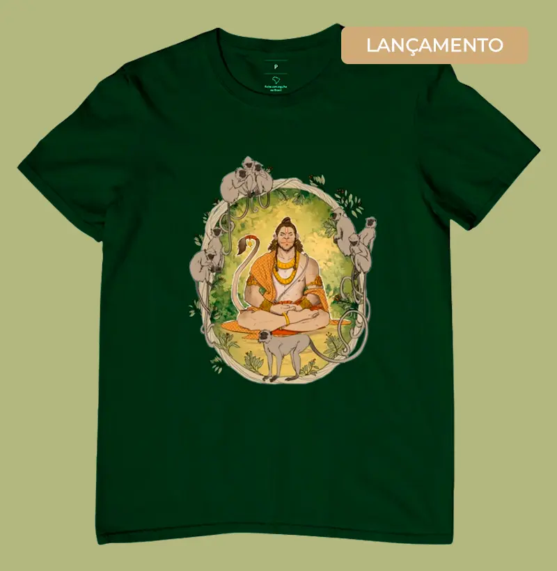 Hanuman e os nove macacos by Renata Cunha