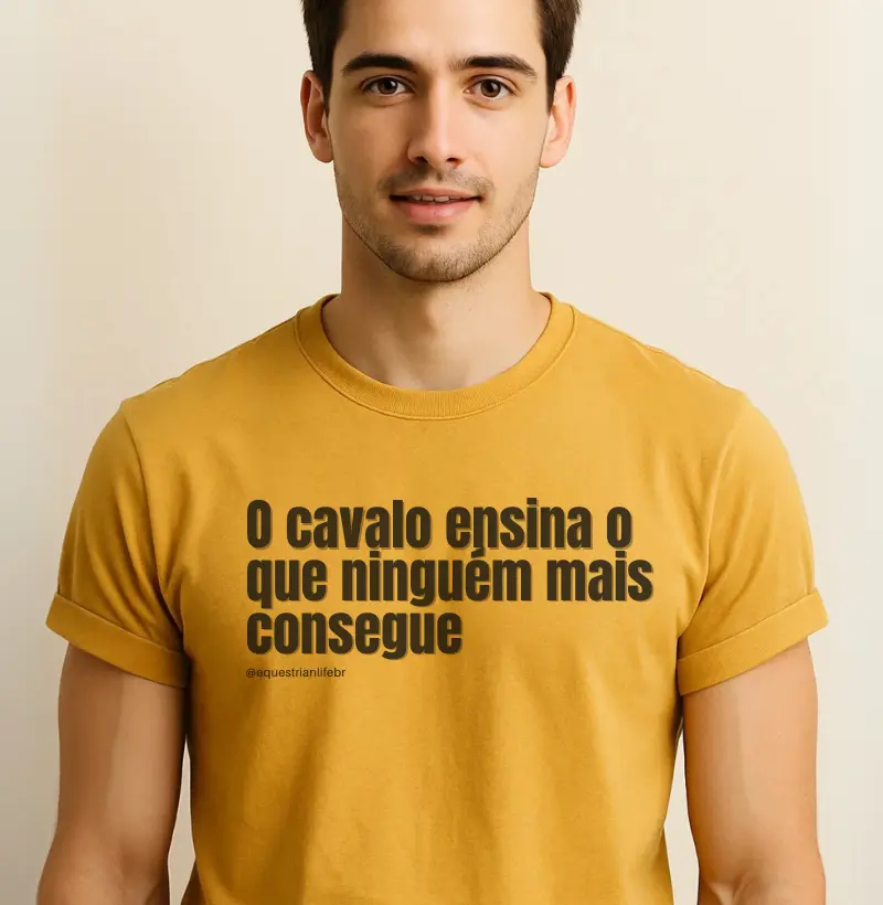 O cavalo ensina 