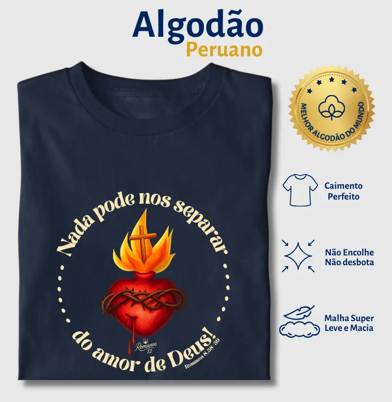 Nada pode nos separar do amor de Deus!