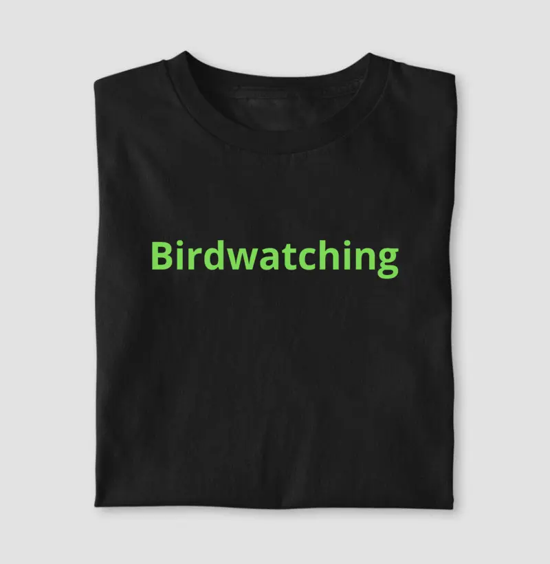 Camiseta birdwatching