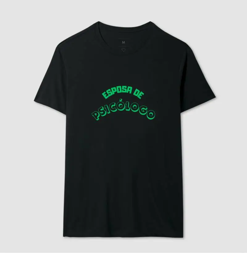 Camiseta esposa de psicólogo 