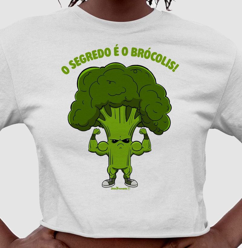 Cropped O segredo é o Brócolis 