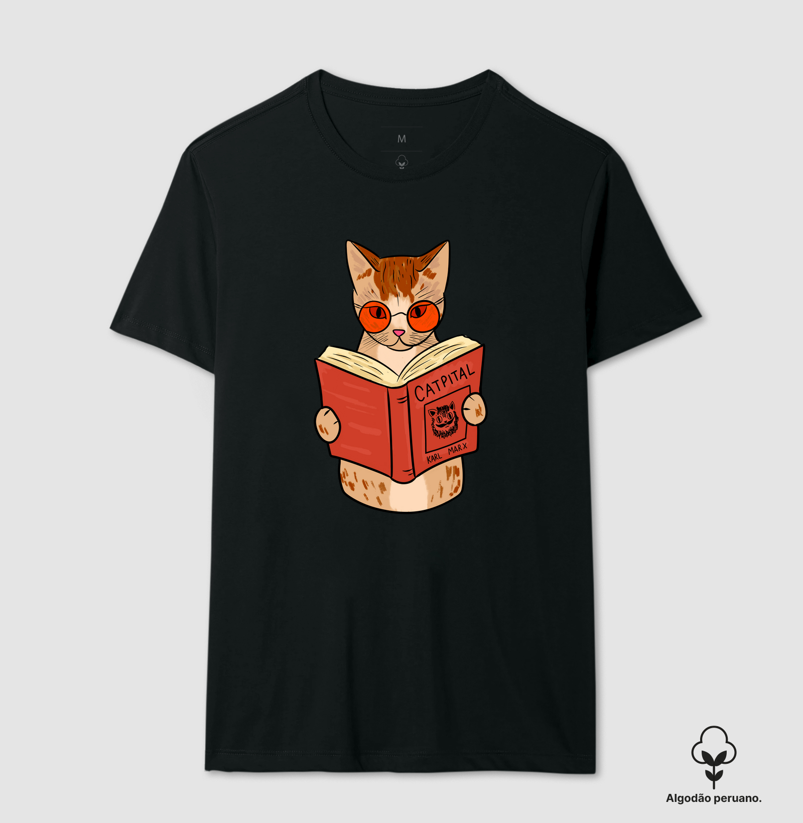Gato Lendo Catpital