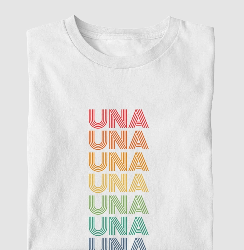 Una Letreiro Retrô