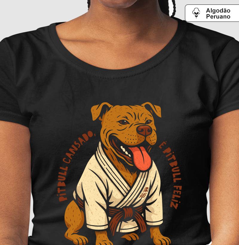 PITBULL CANSADO | Algodão Peruano