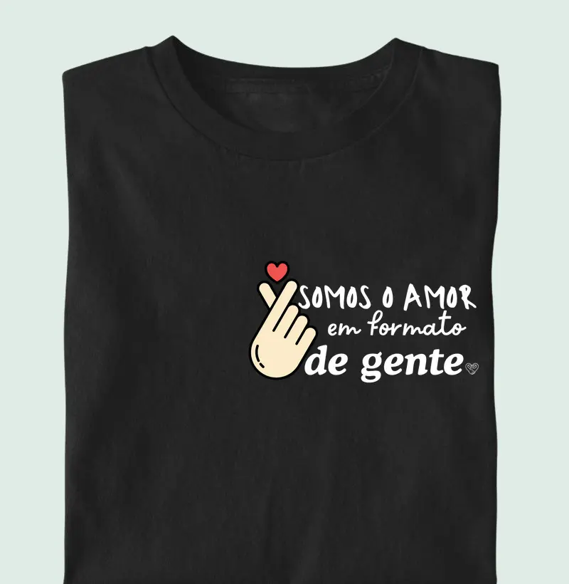 Camiseta Infantil - Família Formato de Gente