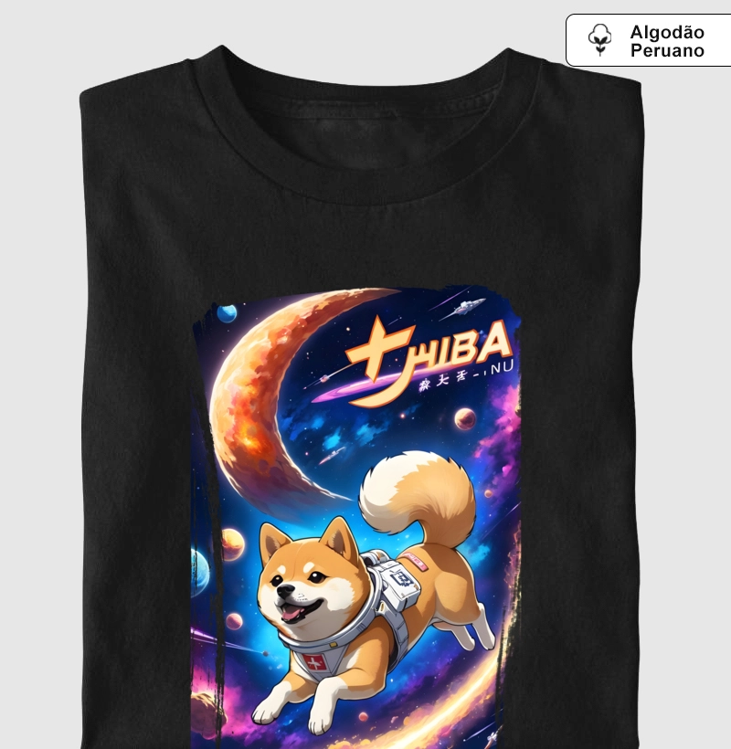 Space Shiba | Algodão Peruano