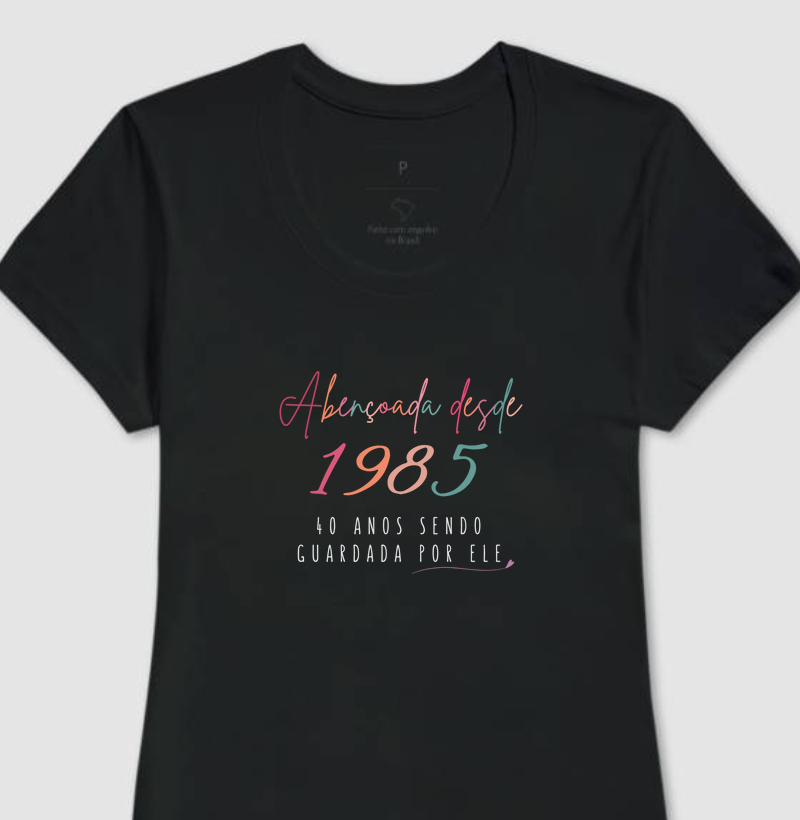 Camiseta Especial 40 Anos
