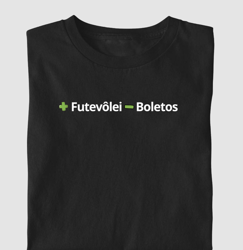 + futevôlei - boleto