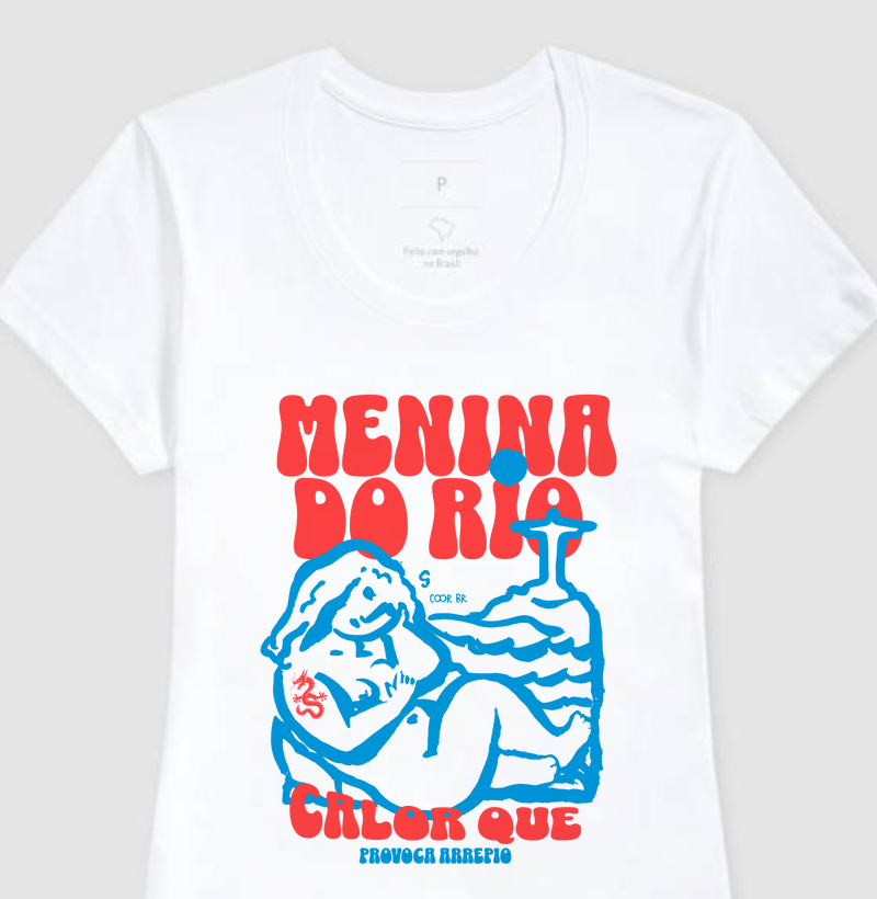 Camiseta Menina do Rio