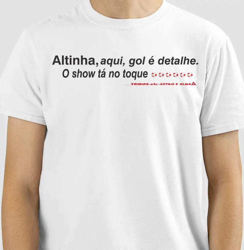 CAMISETA RESERVA.INK MASCULINA E FEMININA TRIBOS.etc MINIMALISTA, ALTINHA, AQUI, GOL É DETALHE