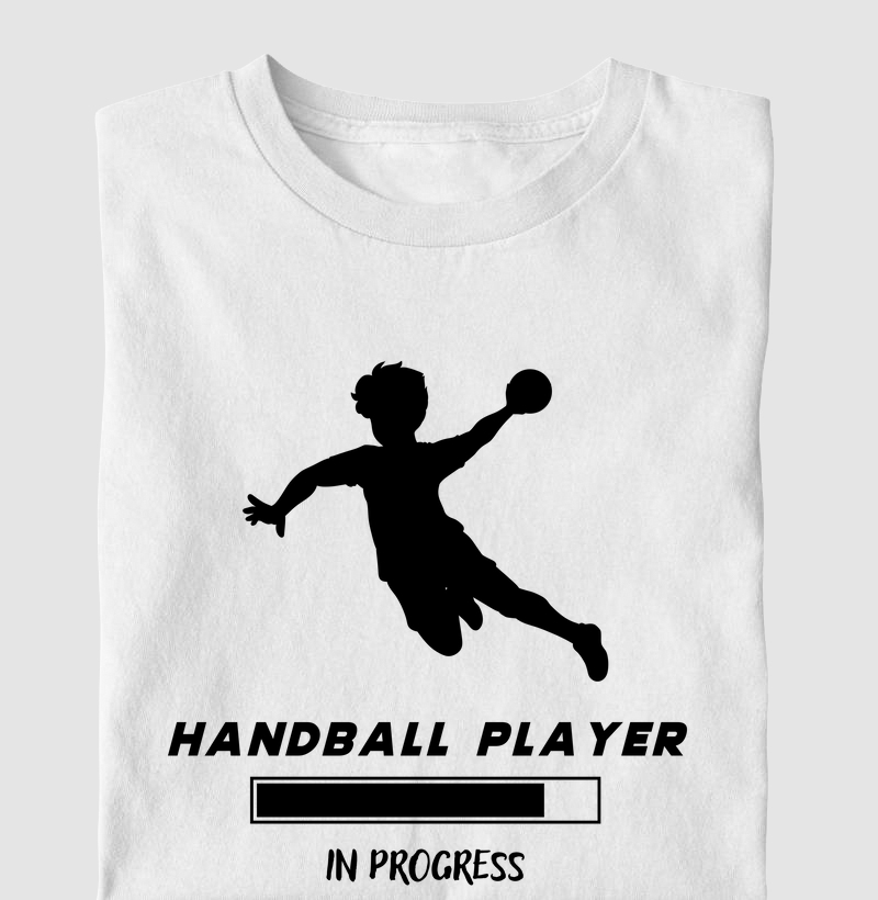 Camiseta KIDS Handebol - Handball player in progress - 
