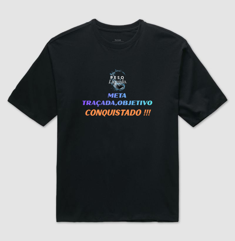 CAMISETA META TRAÇADA