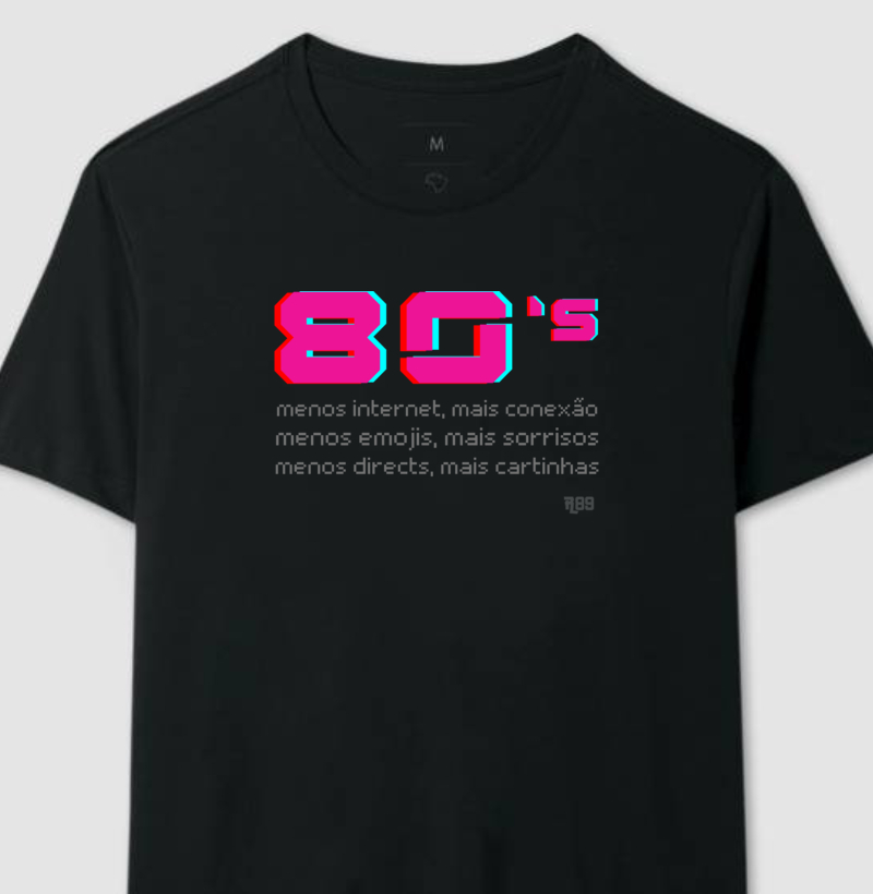 Frases Nostálgicas - Coleção Diversas - 80s - Rosa