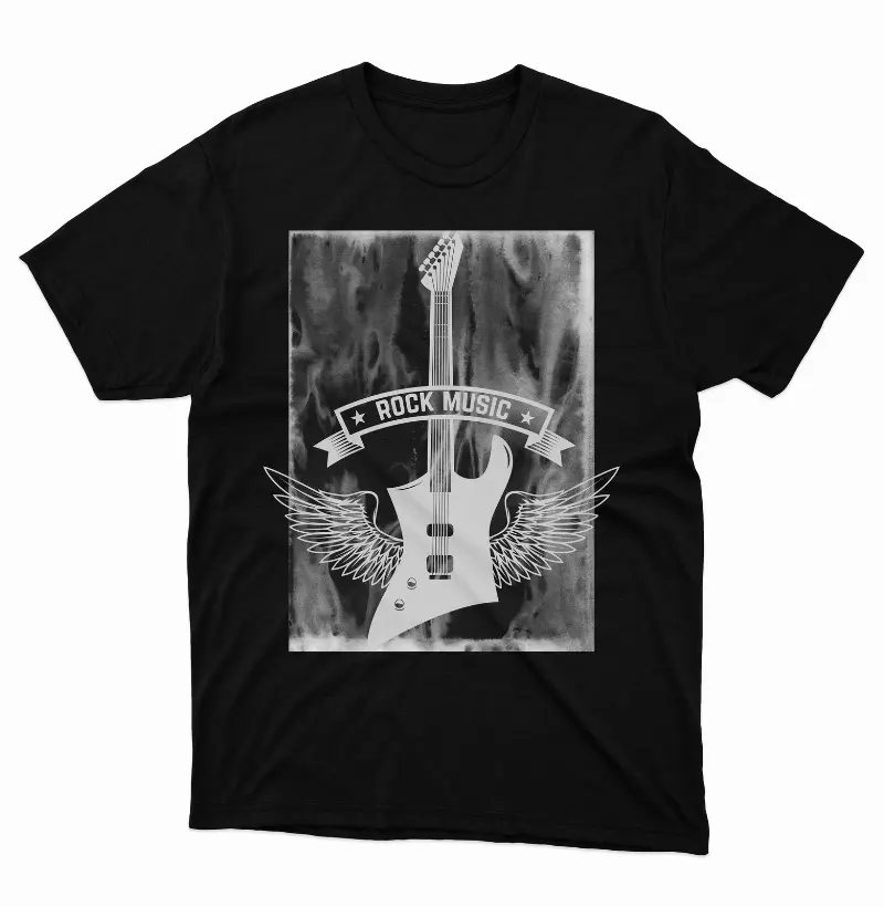Camiseta Guitar Rock Music
