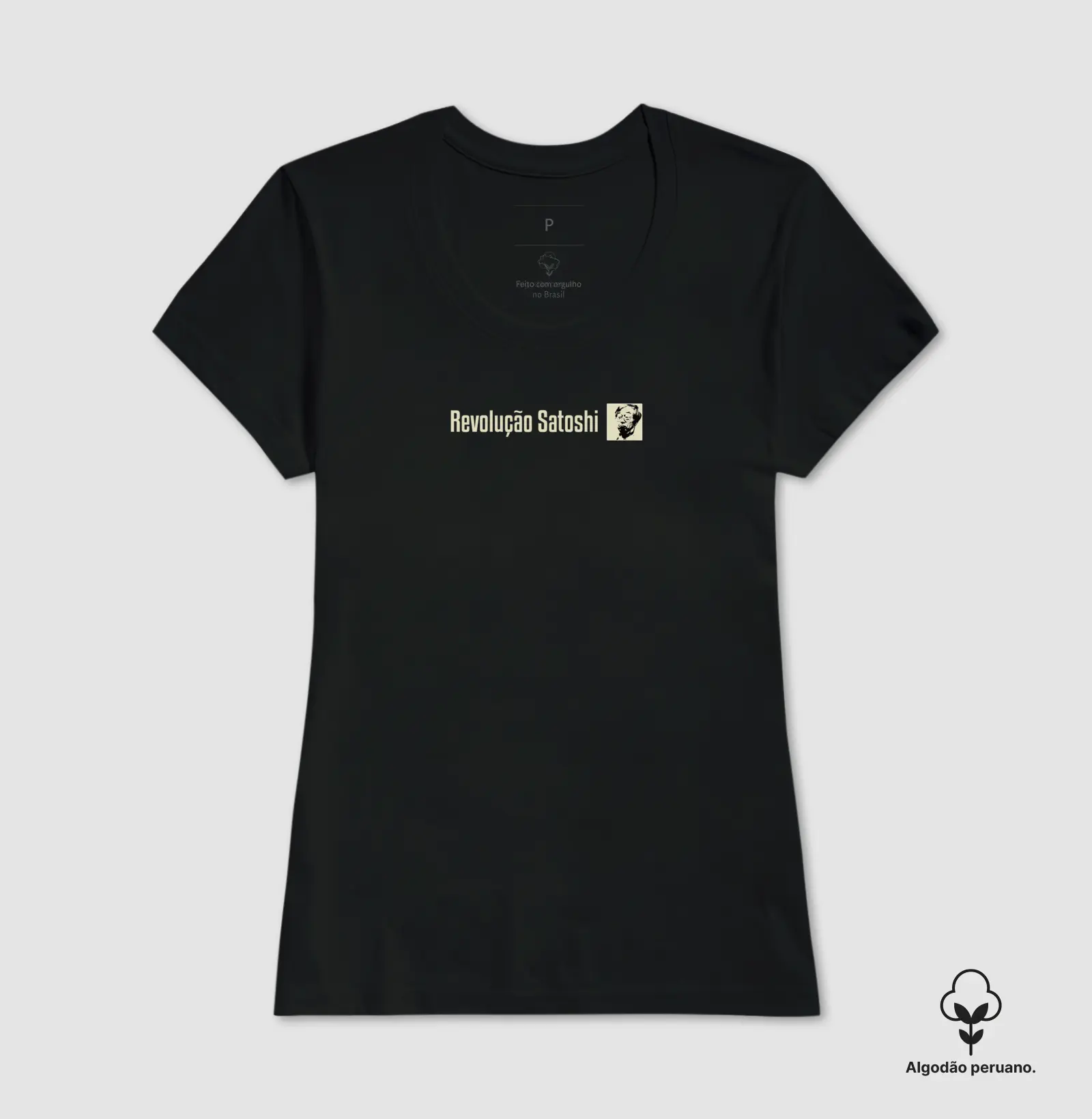 Baby Look Premium Revolução Satoshi