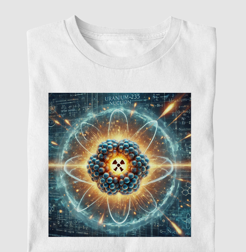 Camiseta Fissão nuclear