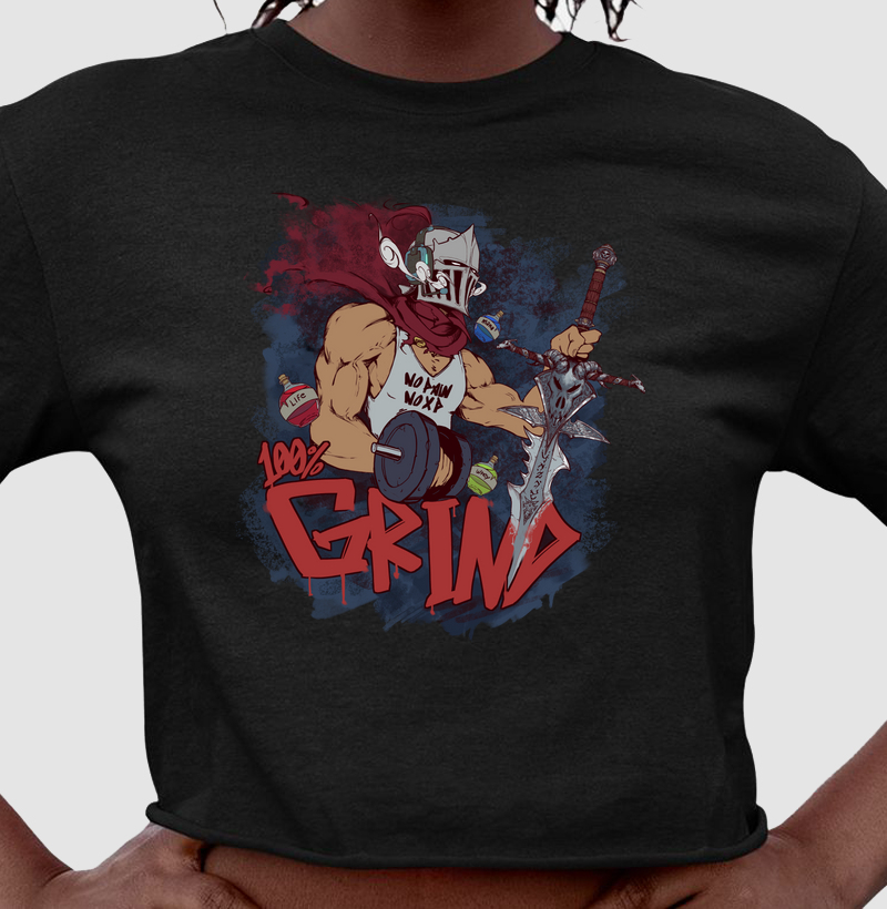 Cropped - 100% Grind Warrior