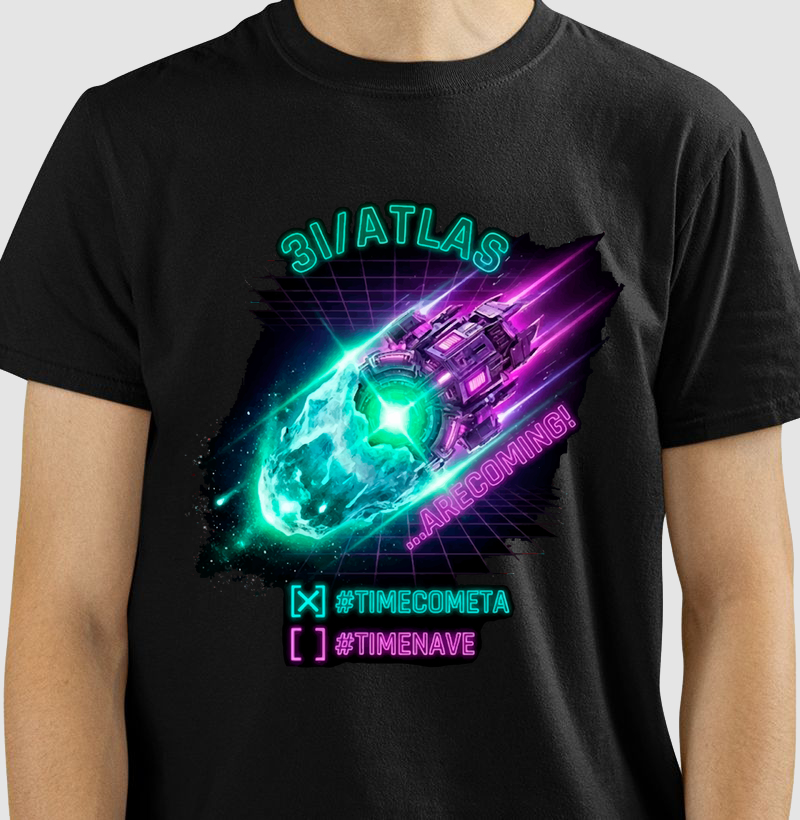 Camiseta 3i/Atlas - Edição 2 #TimeCometa