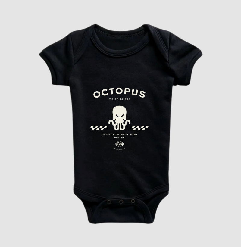 Body infantil Octopus 