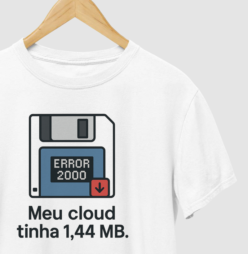 Camiseta Meu cloud tinha 1,44 MB