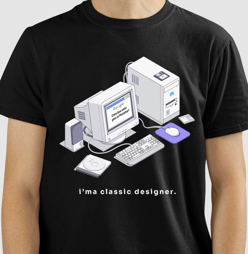 Sou um designer clássico.
